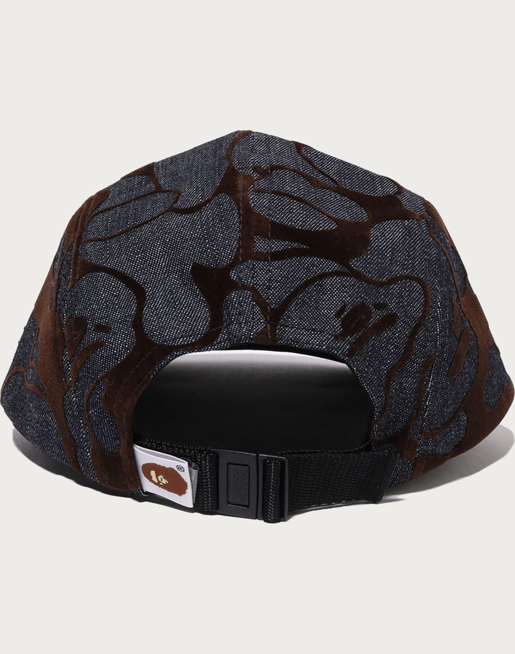 CAMO FLOCKED DENIM JET CAP MENS