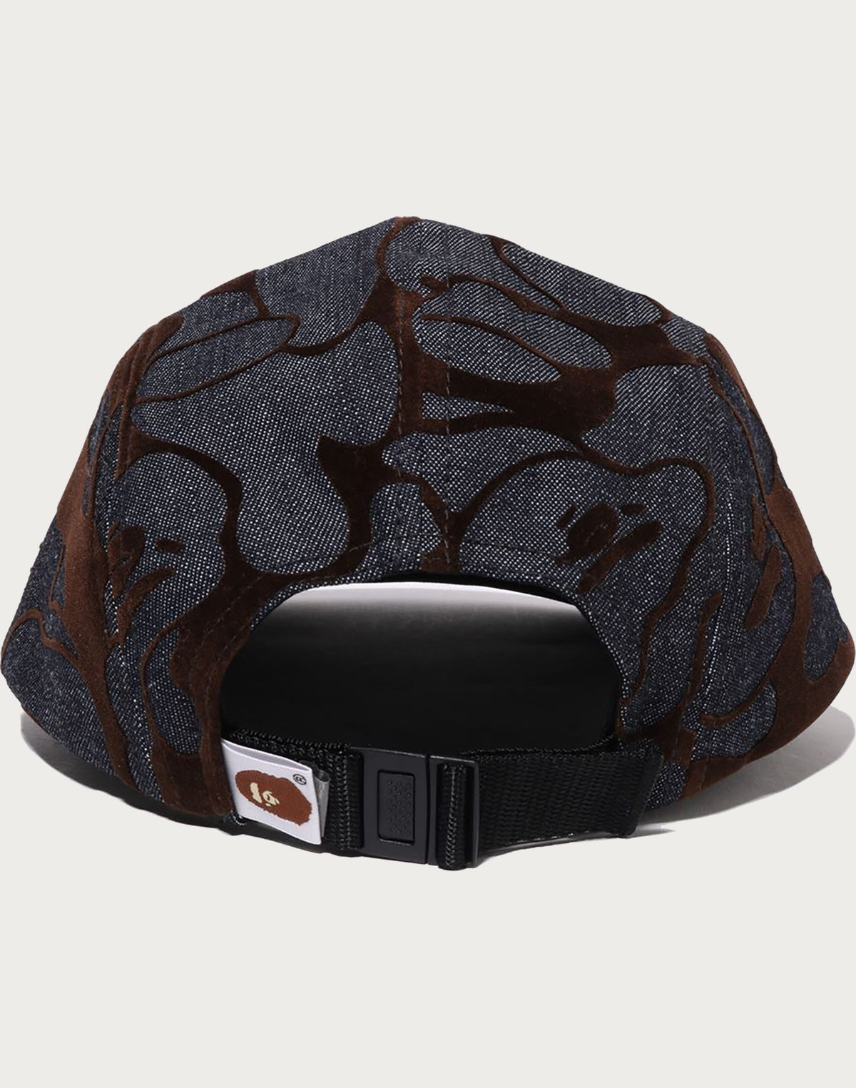 CAMO FLOCKED DENIM JET CAP MENS
