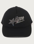 CRYSTAL STONE BAPE STA LOGO MESH CAP LADIES