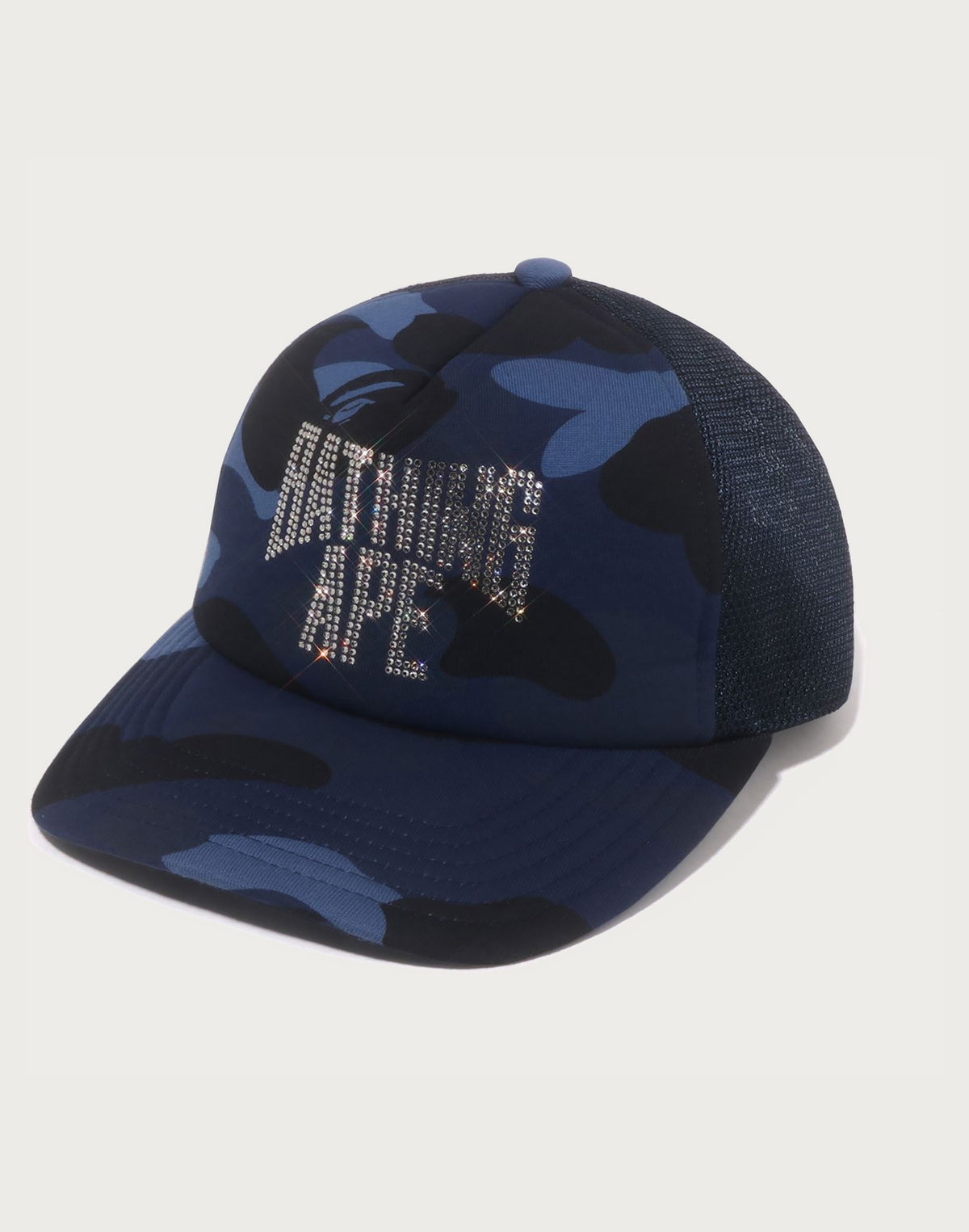 COLOR CAMO CRYSTAL BATHING APE LOGO MESH CAP LADIES – us.bape.com