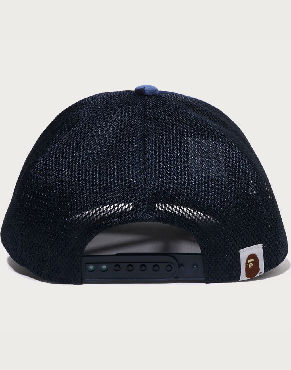 COLOR CAMO CRYSTAL BATHING APE LOGO MESH CAP LADIES