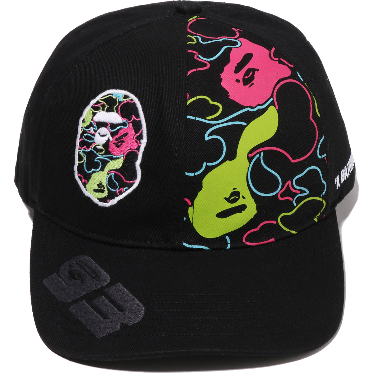 BAPE X F1LV CAMO APE HEAD CAP MENS
