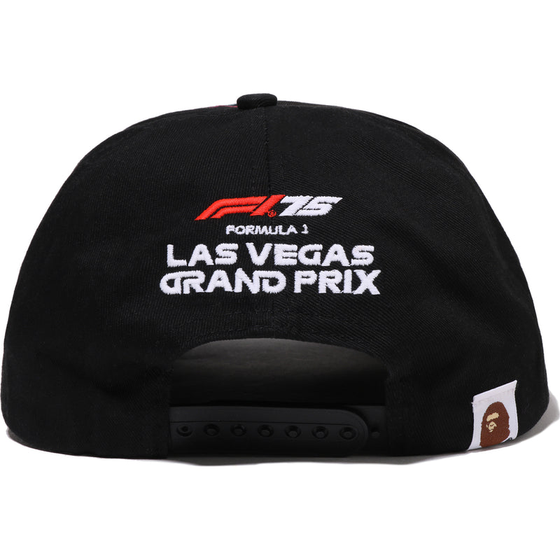 BAPE X F1LV CAMO APE HEAD CAP MENS