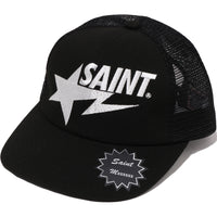 BAPE X SAINT MXXXXXX SAINT STA MESH CAP MENS