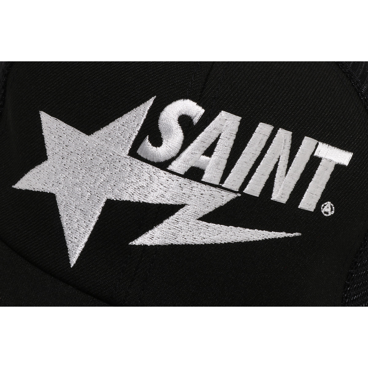 BAPE X SAINT MXXXXXX SAINT STA MESH CAP MENS