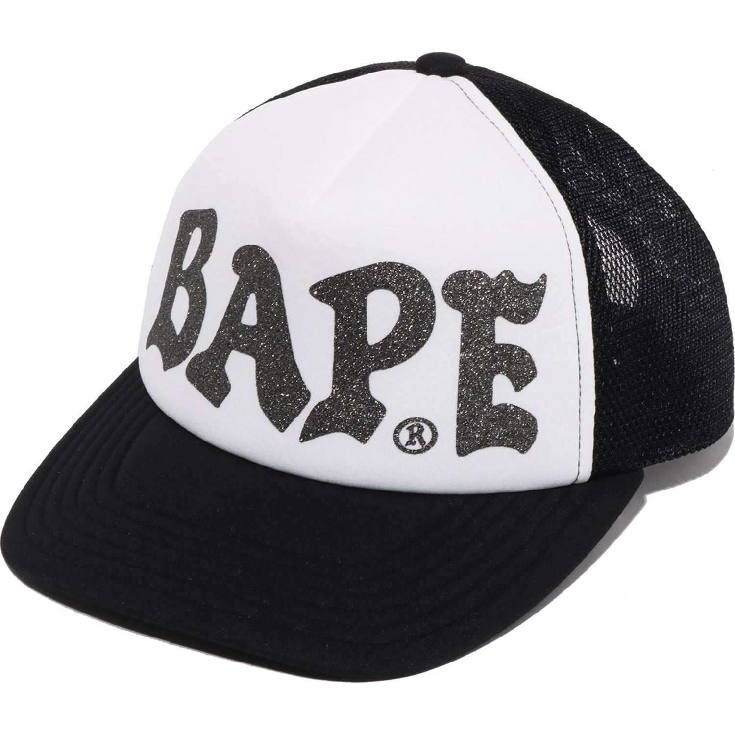 BAPE GLITTER PRINT MESH CAP MENS – us.bape.com