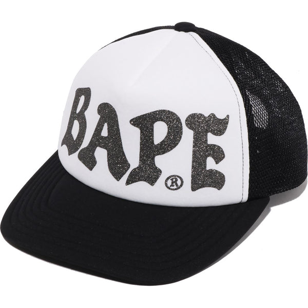 BAPE GLITTER PRINT MESH CAP MENS – us.bape.com
