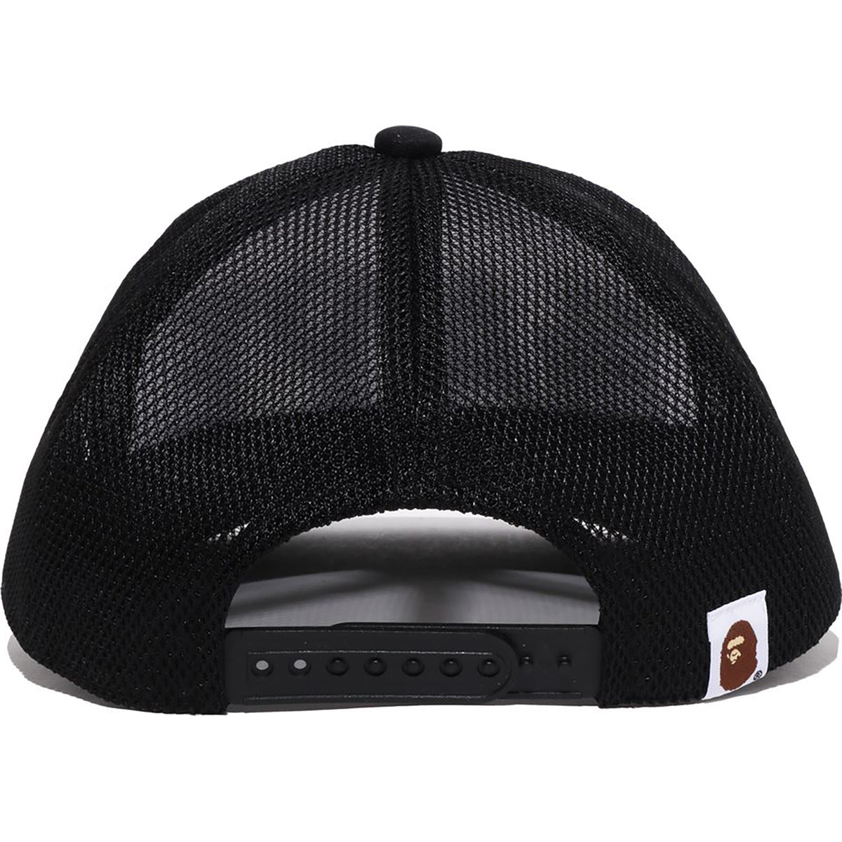 BAPE GLITTER PRINT MESH CAP MENS