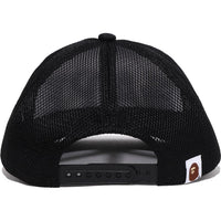 BAPE GLITTER PRINT MESH CAP MENS