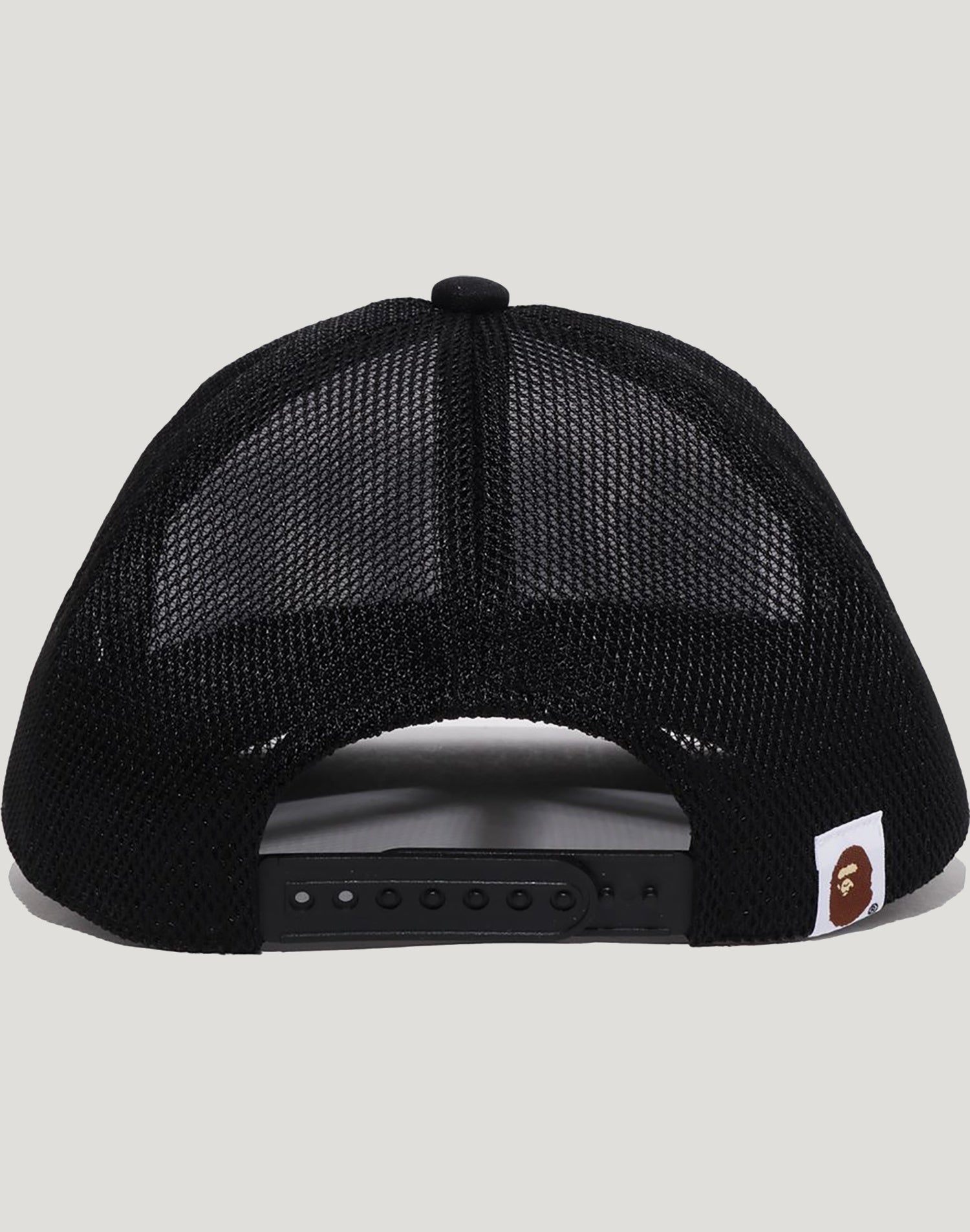 BAPE GLITTER PRINT MESH CAP MENS