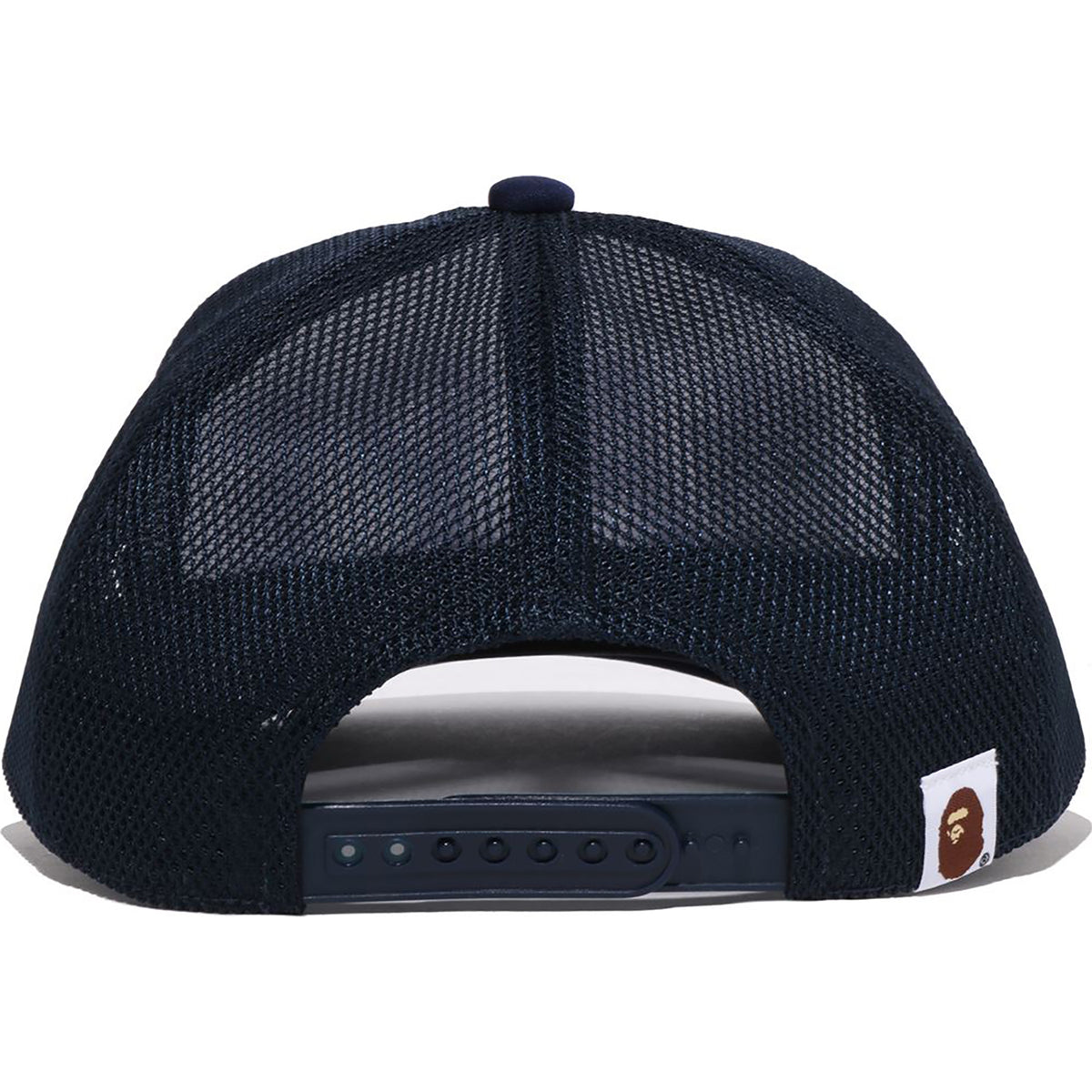 BAPE GLITTER PRINT MESH CAP MENS