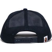 BAPE GLITTER PRINT MESH CAP MENS