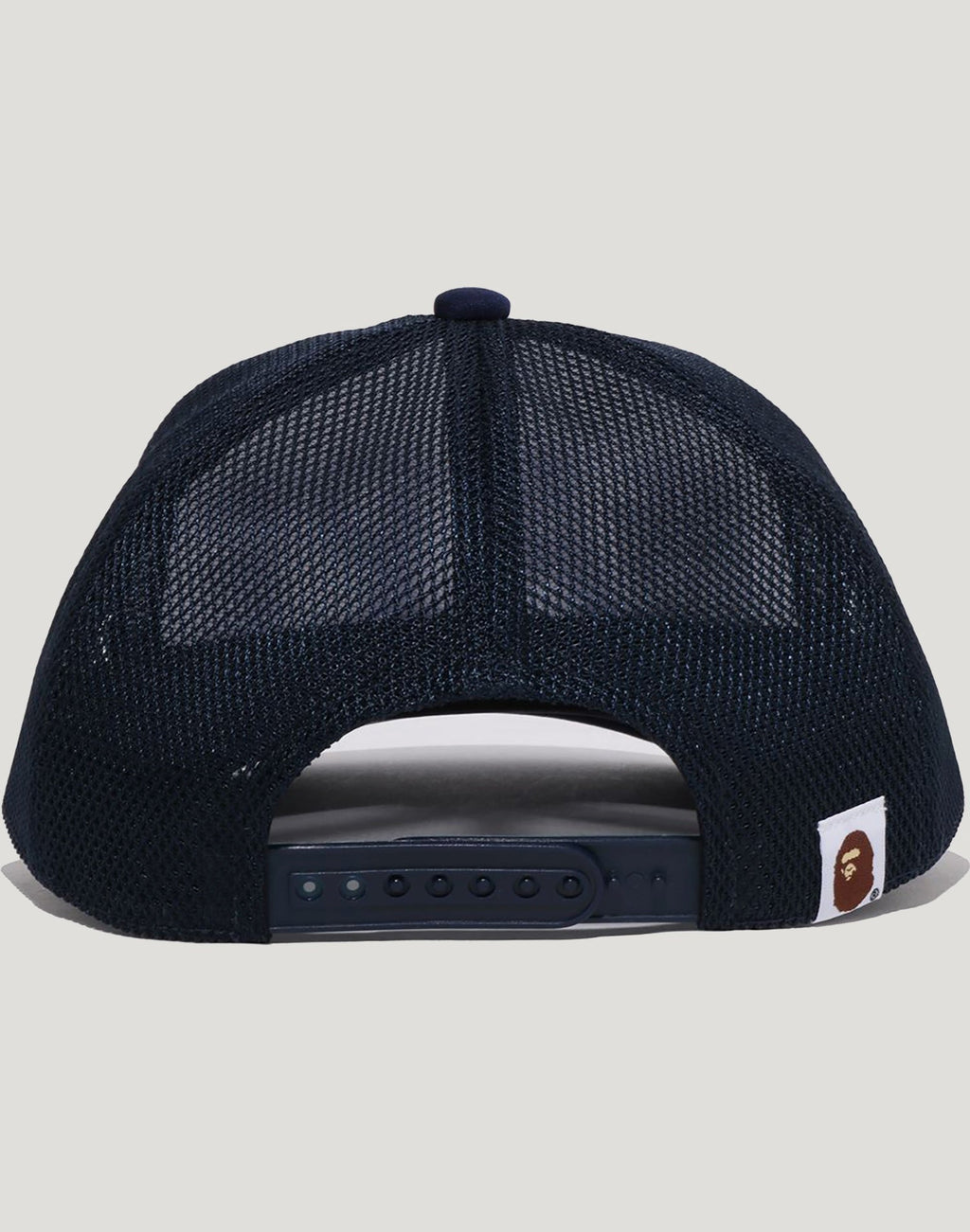 BAPE GLITTER PRINT MESH CAP MENS