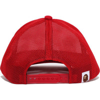 BAPE GLITTER PRINT MESH CAP MENS