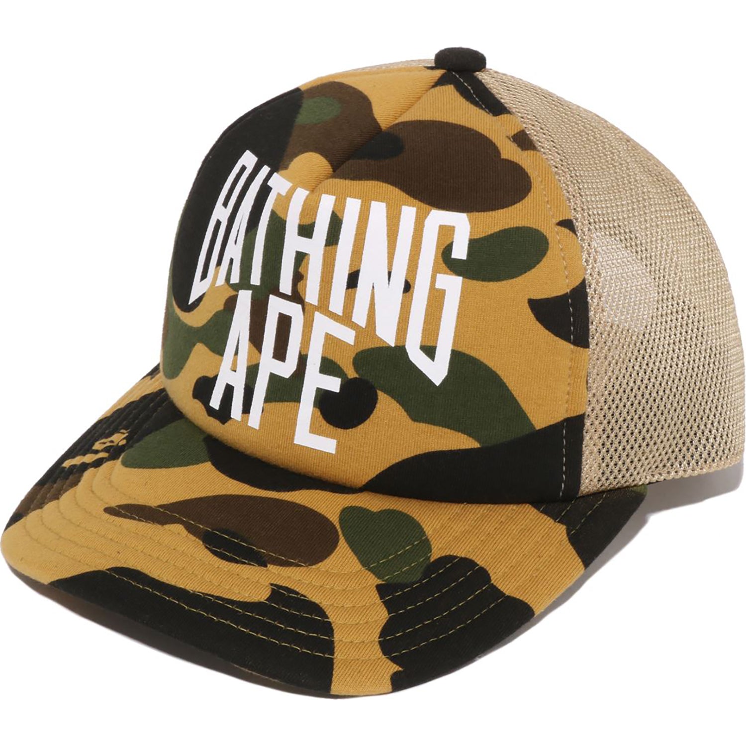 1ST CAMO NYC LOGO MESH CAP MENS – us.bape.com
