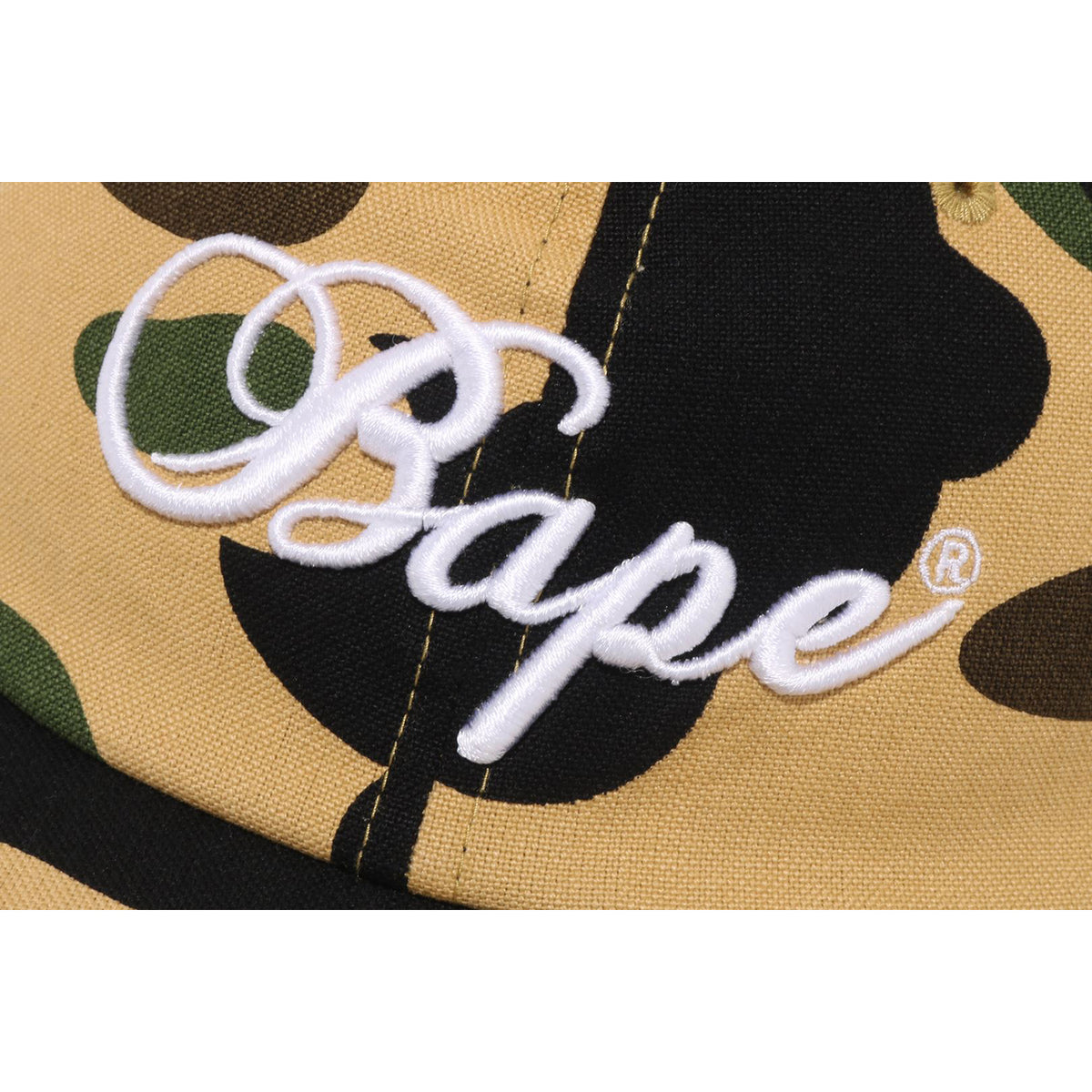 1ST CAMO BAPE PANEL CAP LADIES