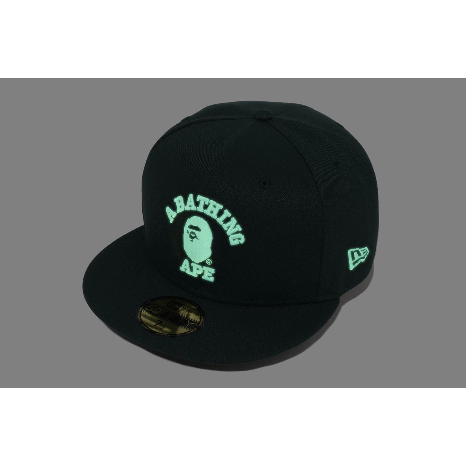 GLOW IN THE DARK COLLEGE NEW ERA 59FIFTY CAP MENS – us.bape.com