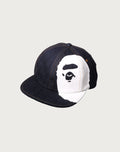APE HEAD DENIM PANEL CAP MENS