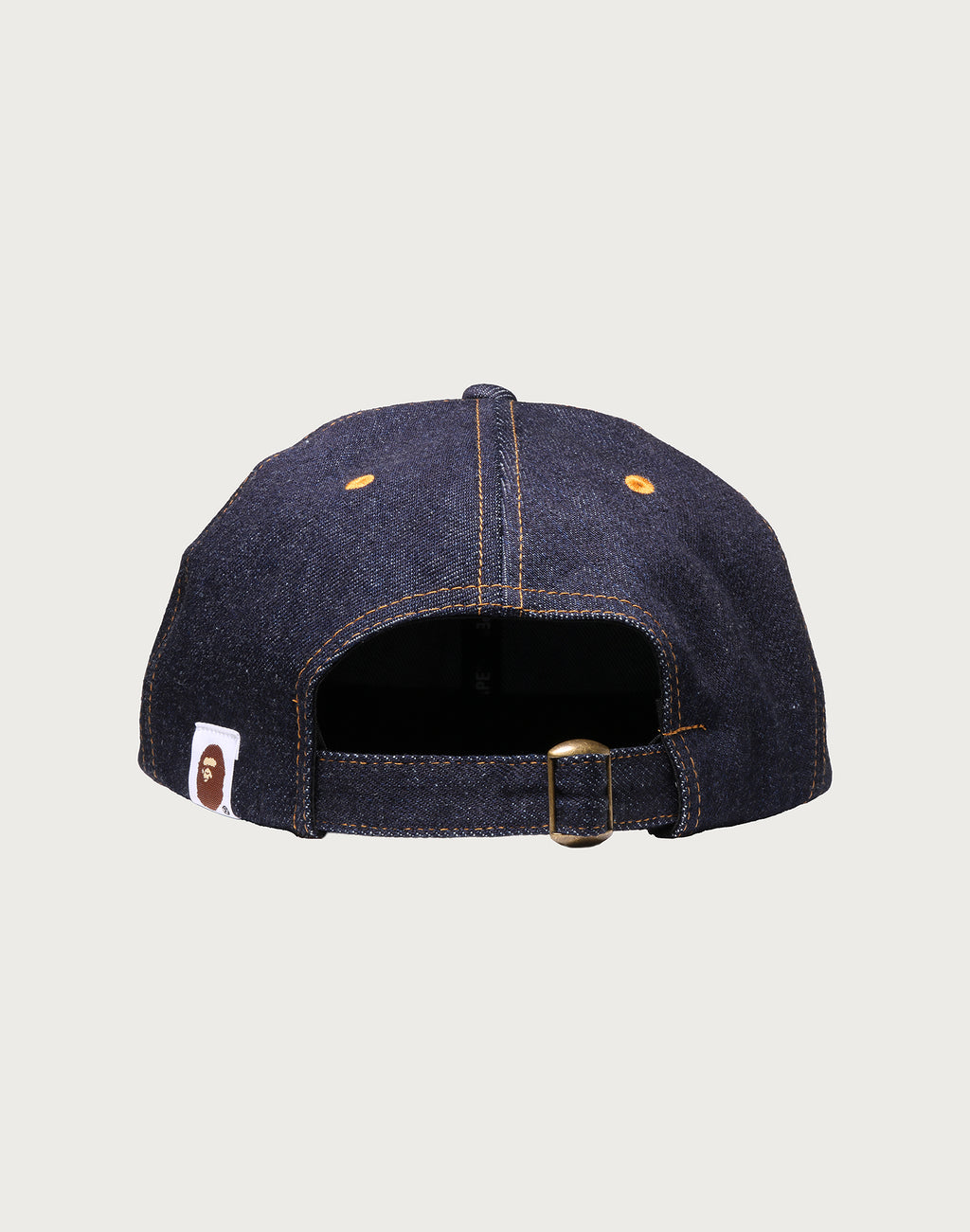 APE HEAD DENIM PANEL CAP MENS