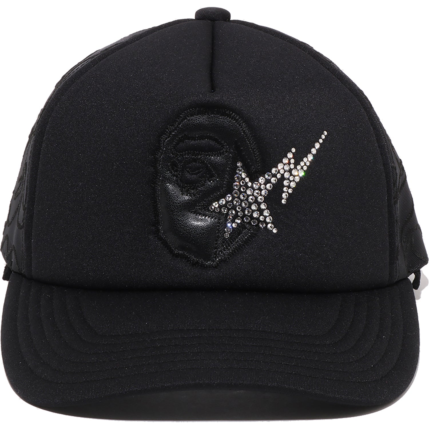 APE HEAD CRYSTAL MESH CAP MENS