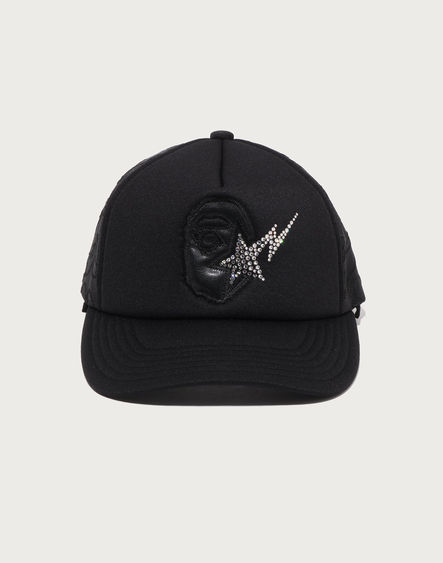APE HEAD CRYSTAL MESH CAP MENS
