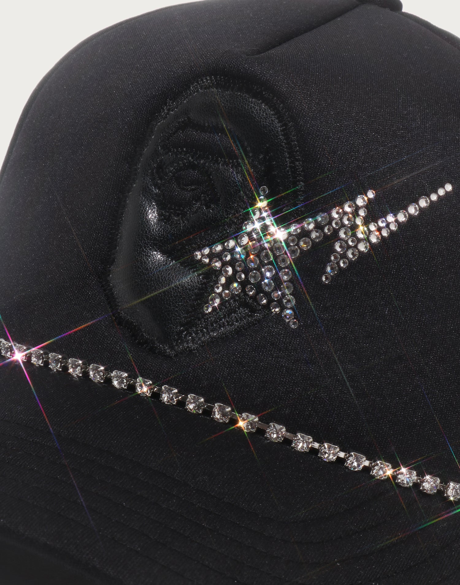 APE HEAD CRYSTAL MESH CAP MENS