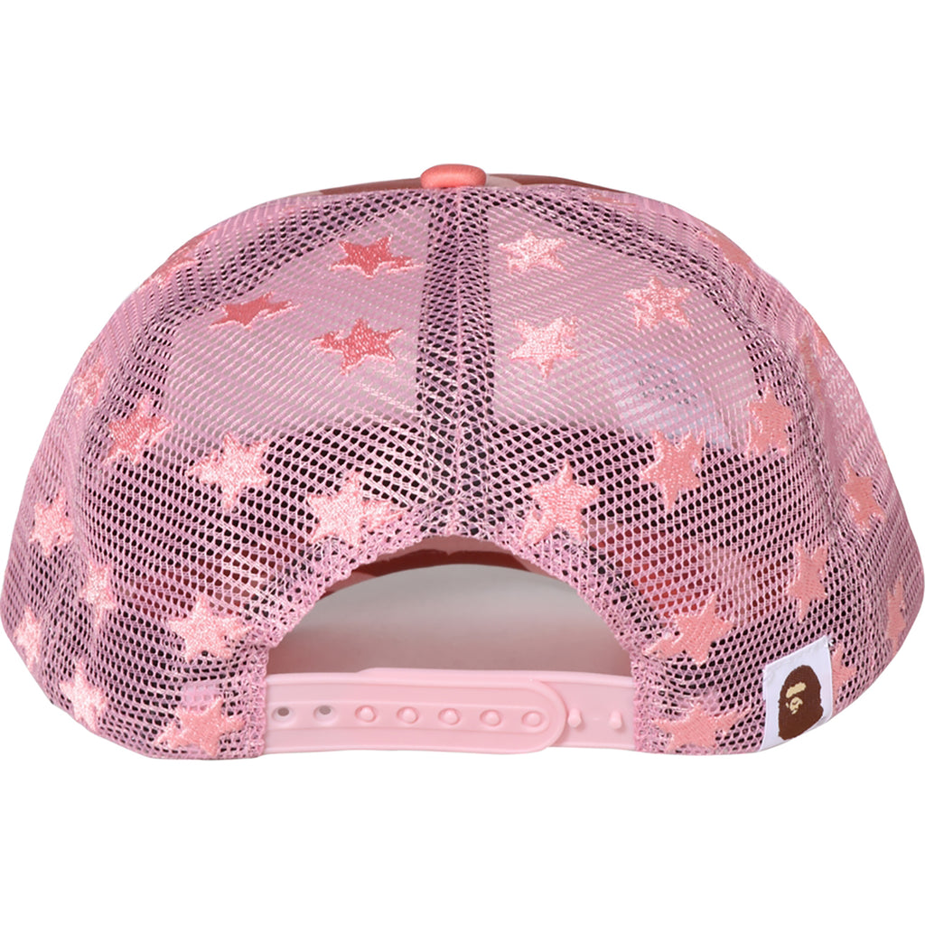 1ST CAMO CRYSTAL STONE BAPE STA LOGO MESH CAP LADIES