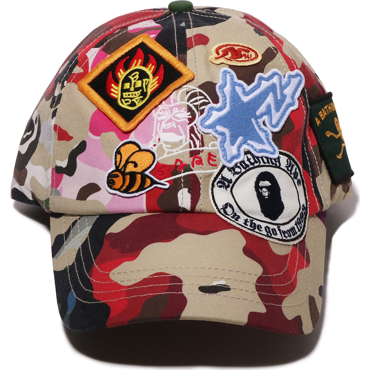 HYBRID CAMO MULTI LOGO CAP LADIES