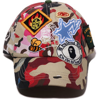 HYBRID CAMO MULTI LOGO CAP LADIES