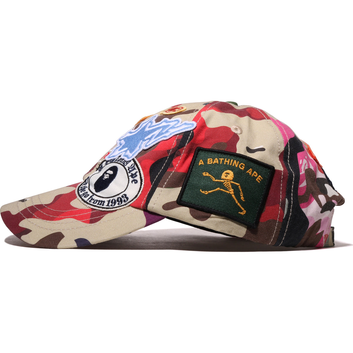 HYBRID CAMO MULTI LOGO CAP LADIES