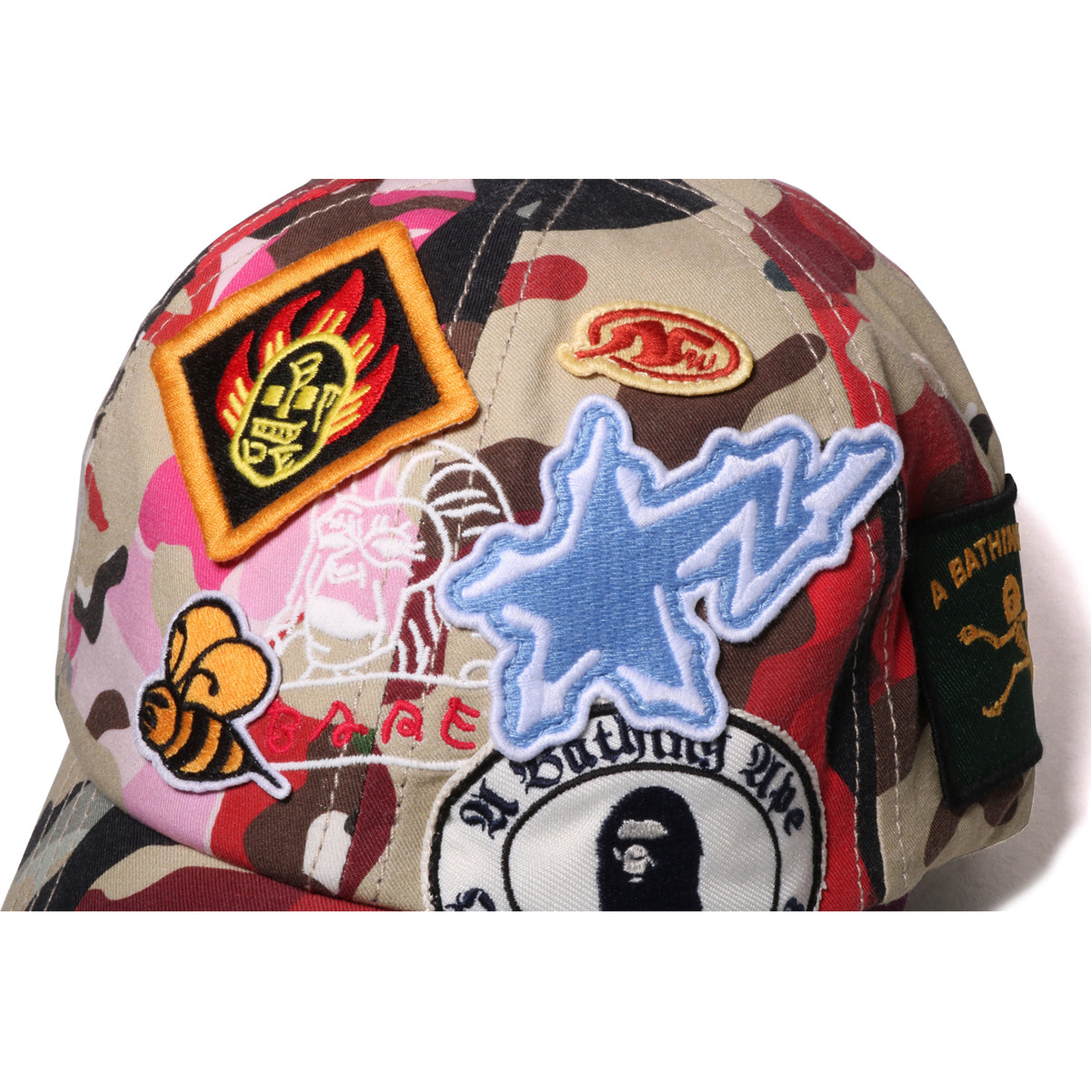 HYBRID CAMO MULTI LOGO CAP LADIES