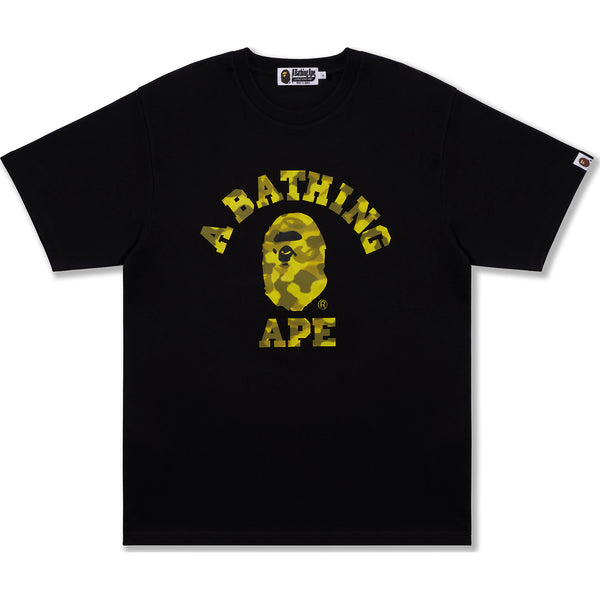 black and gold bape shirt