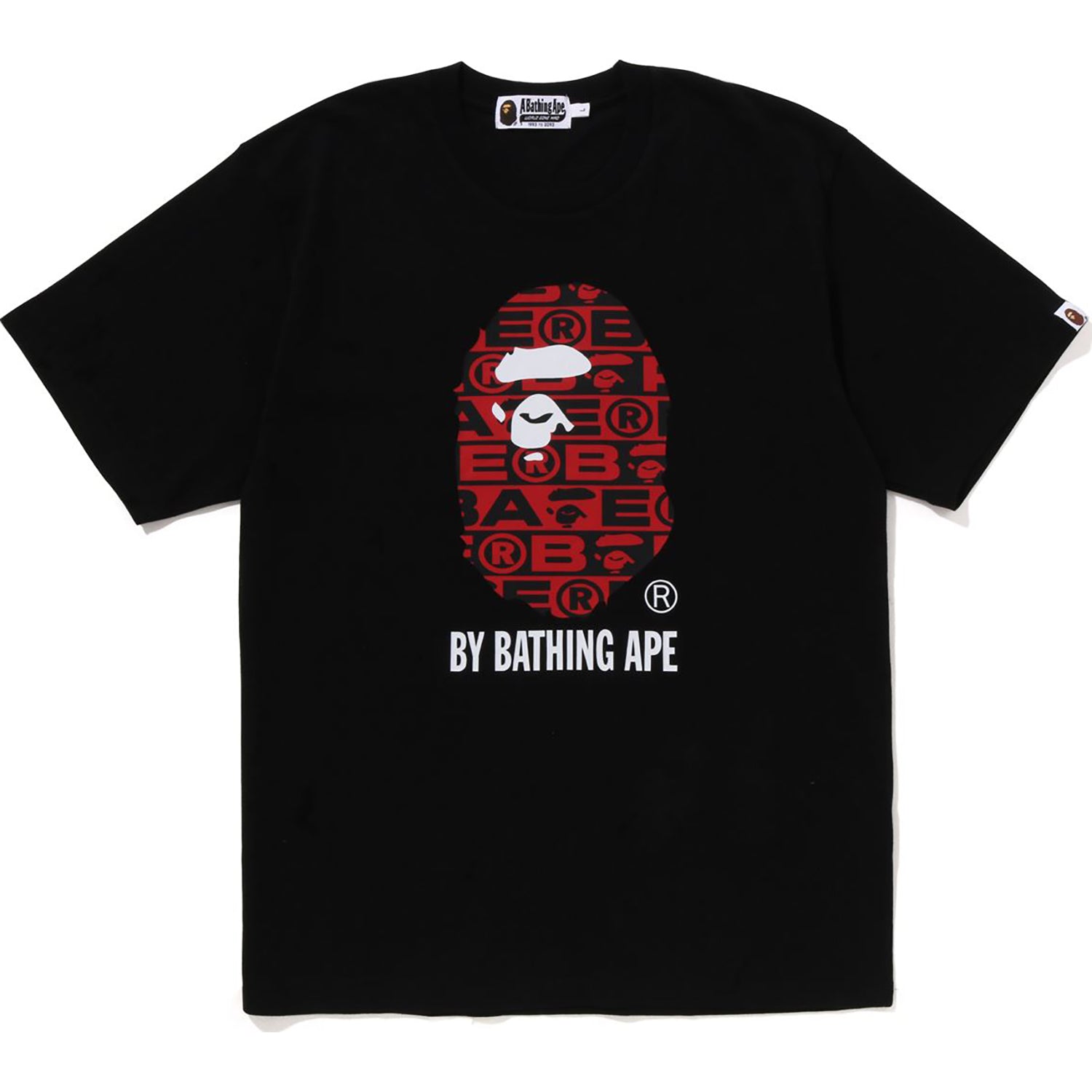 Lux Sport Pattern by Bathing Ape Tee Mens 1J20 109 030 White 2XL