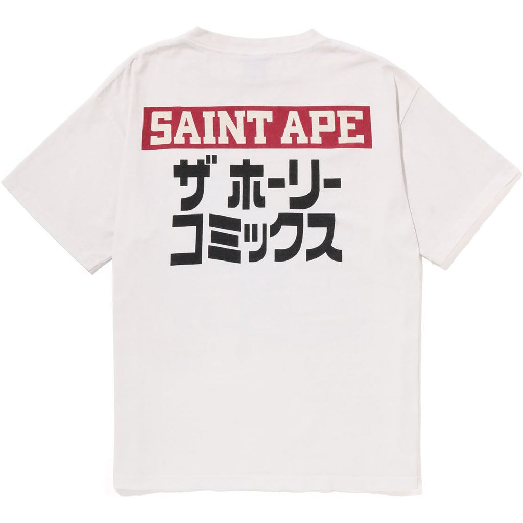 BAPE X SAINT MXXXXXX APE SQUADRON TEE MENS