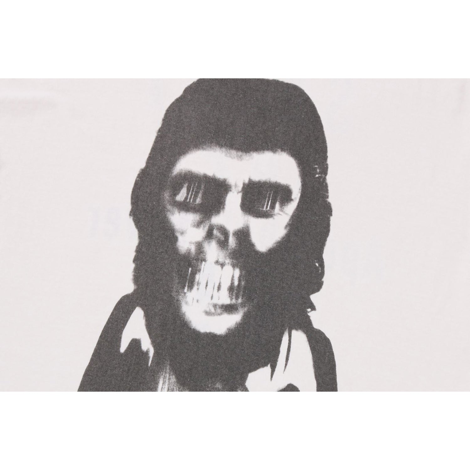 BAPE X SAINT MXXXXXX SKULL TEE MENS