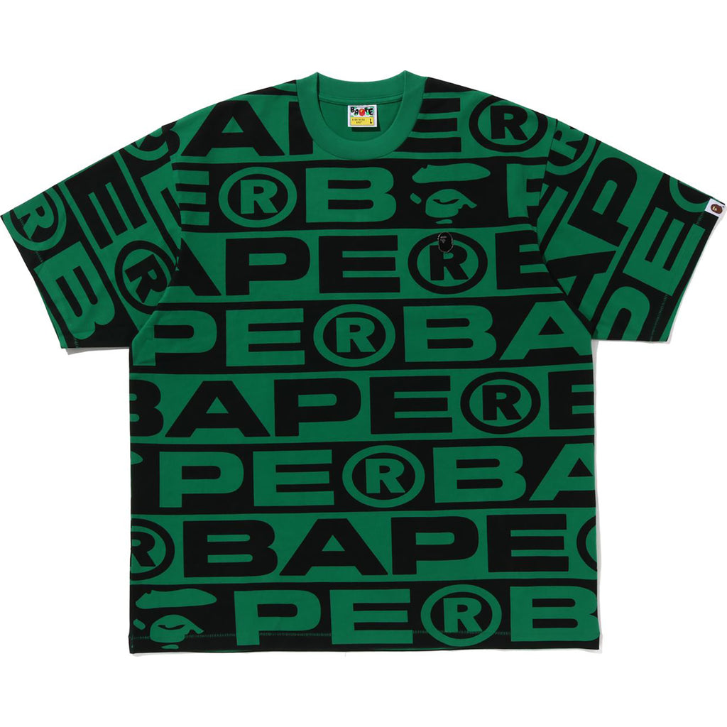 LUX SPORT PATTERN OVERSIZED TEE MENS