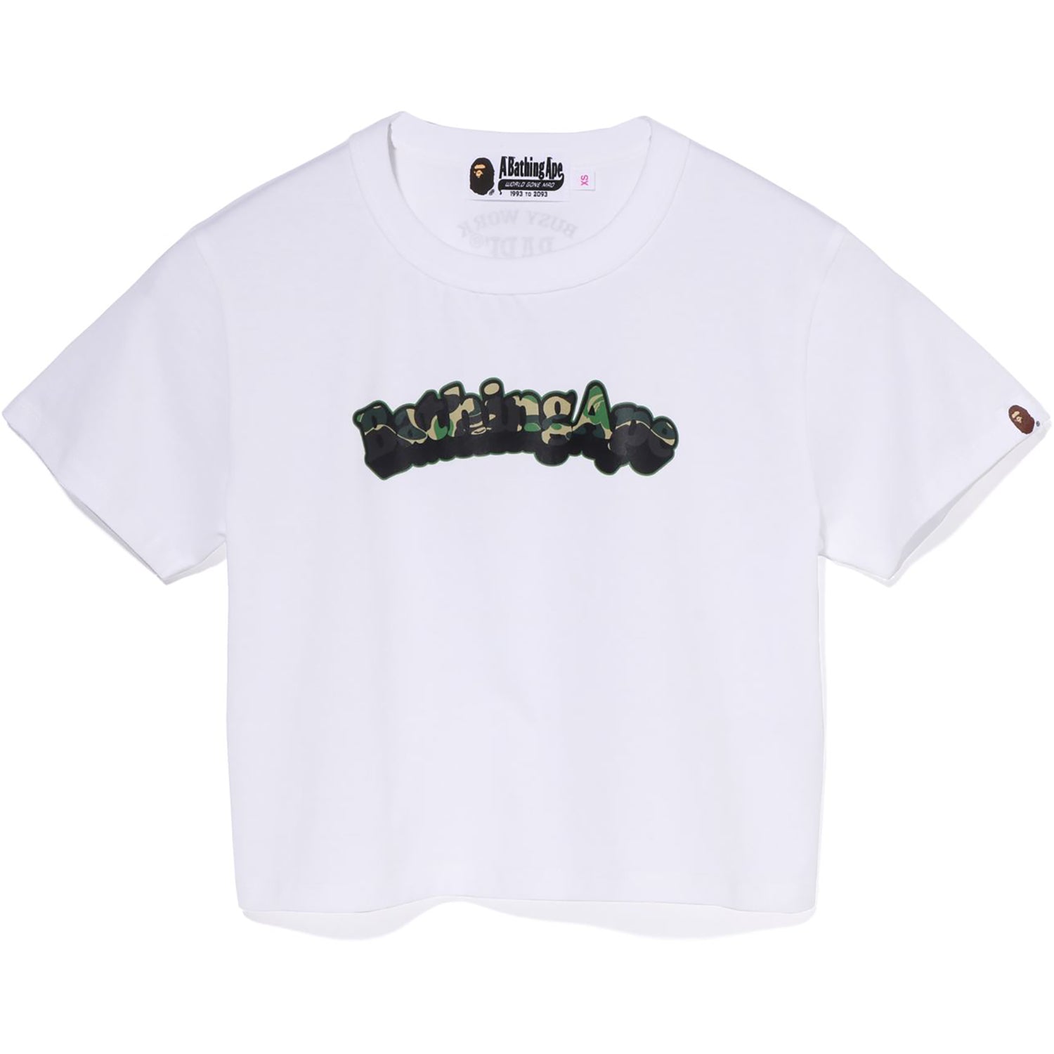 ABC CAMO BATHING APE MINI TEE LADIES – us.bape.com