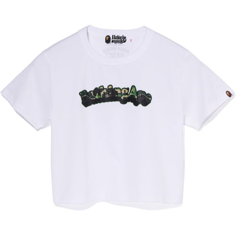 ABC CAMO BATHING APE MINI TEE LADIES | us.bape.com