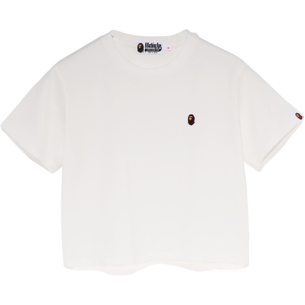 APE HEAD ONE POINT MINI TEE LADIES | us.bape.com