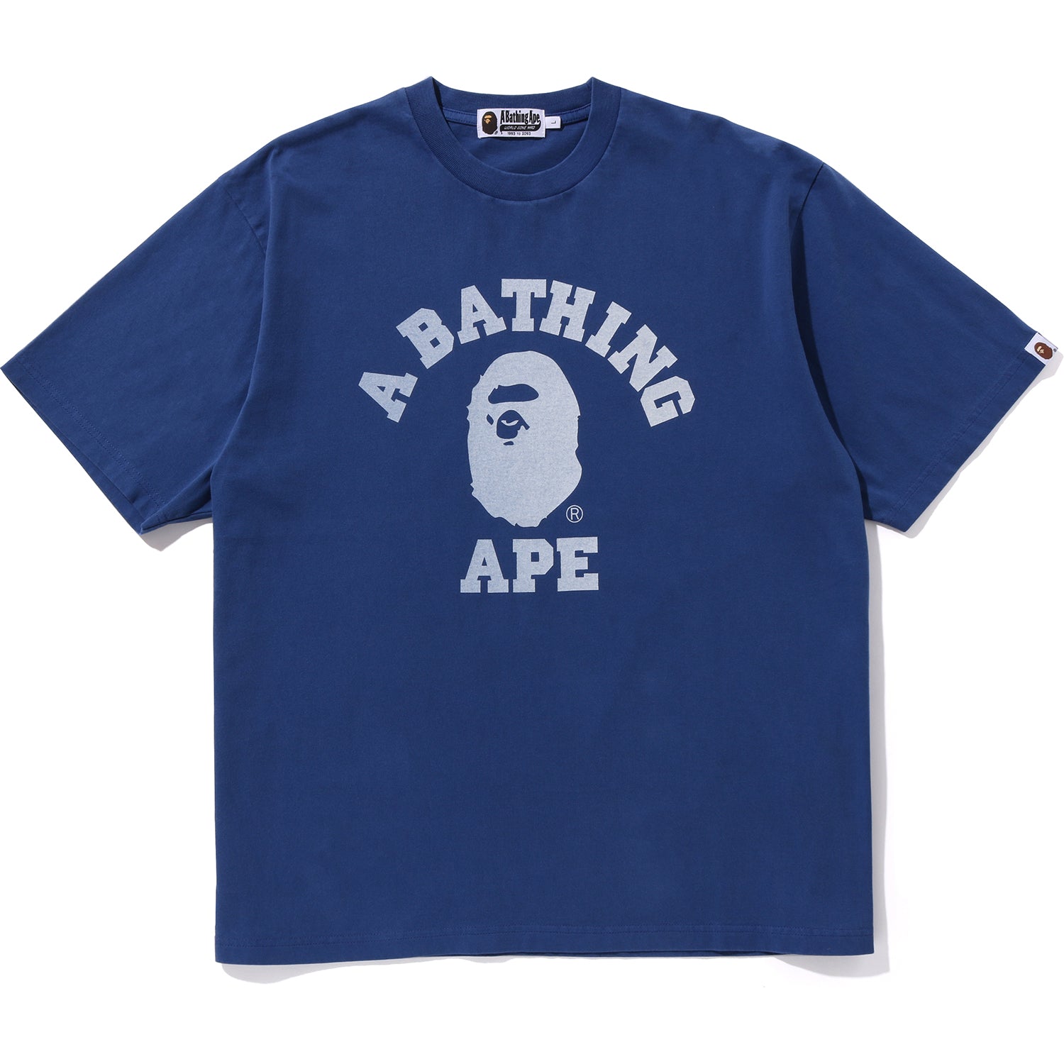 BAPE Overdye College Relaxed Fit L/S Tee Black