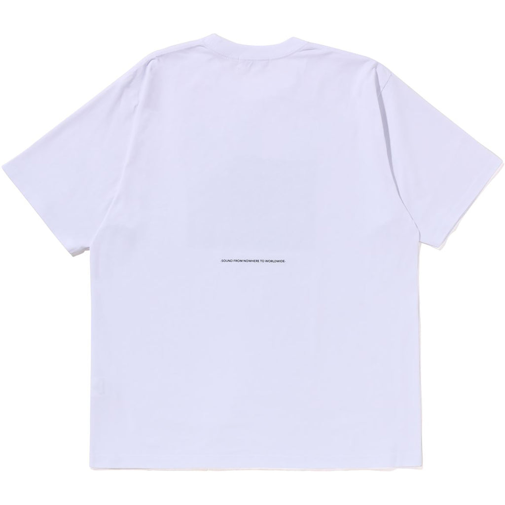 (B)APE SOUNDS LOGO TEE RELAXED FIT MENS