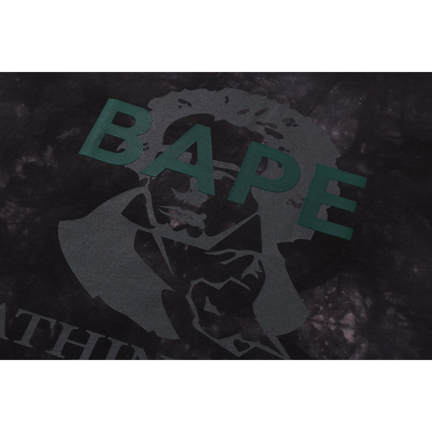 BAPE Tie Dye Bathing Ape Tee Black