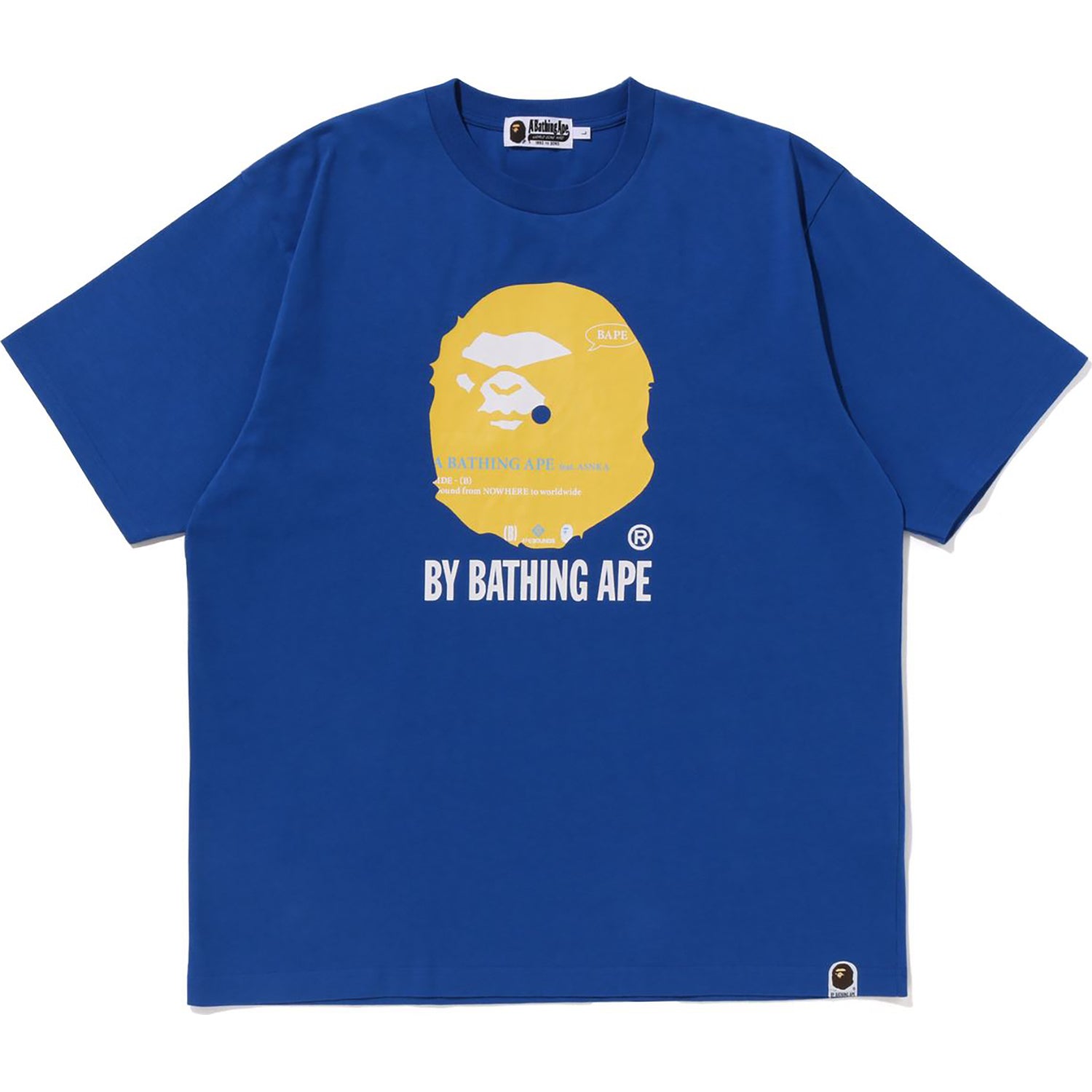 Bape shirt yellow best sale