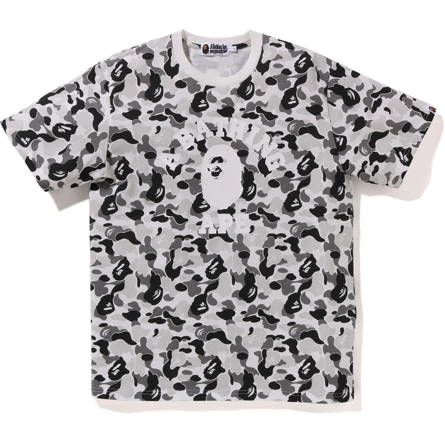 Bape Green ABC Camo College T Shirt