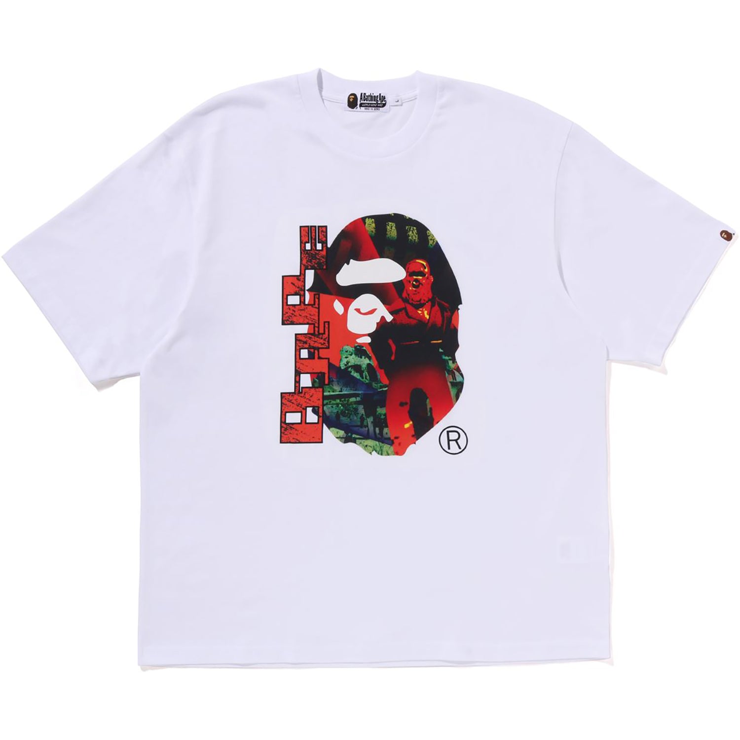 Bape head shirt best sale