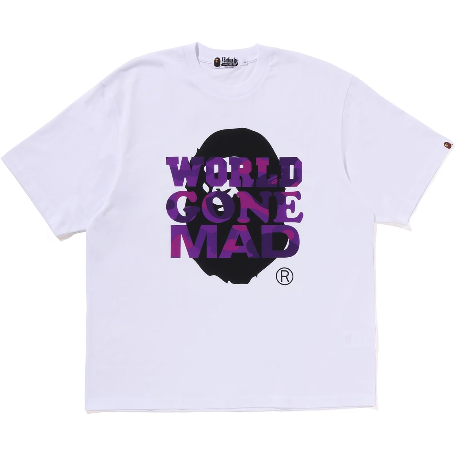 BAPE WGM TEE MENS us.bape