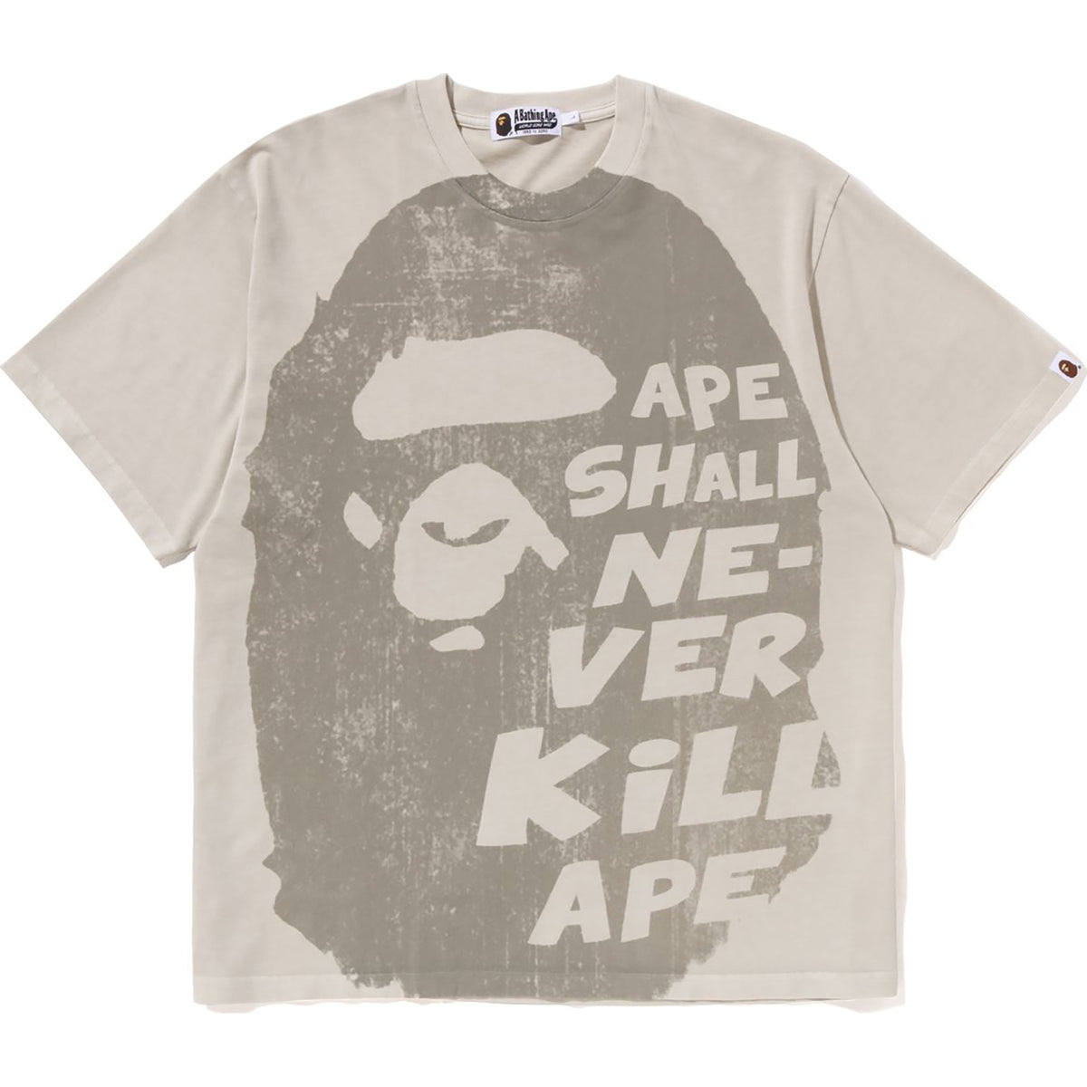 BAPE BIG APE HEAD TEE MENS