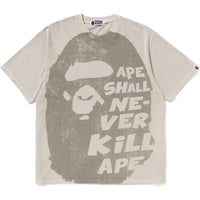 BAPE BIG APE HEAD TEE MENS