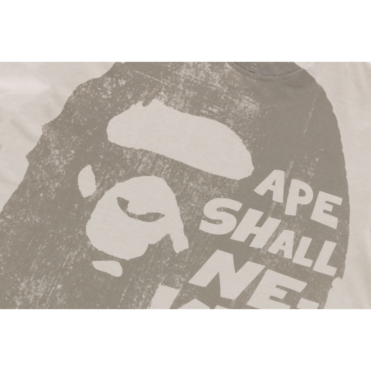 BAPE BIG APE HEAD TEE MENS