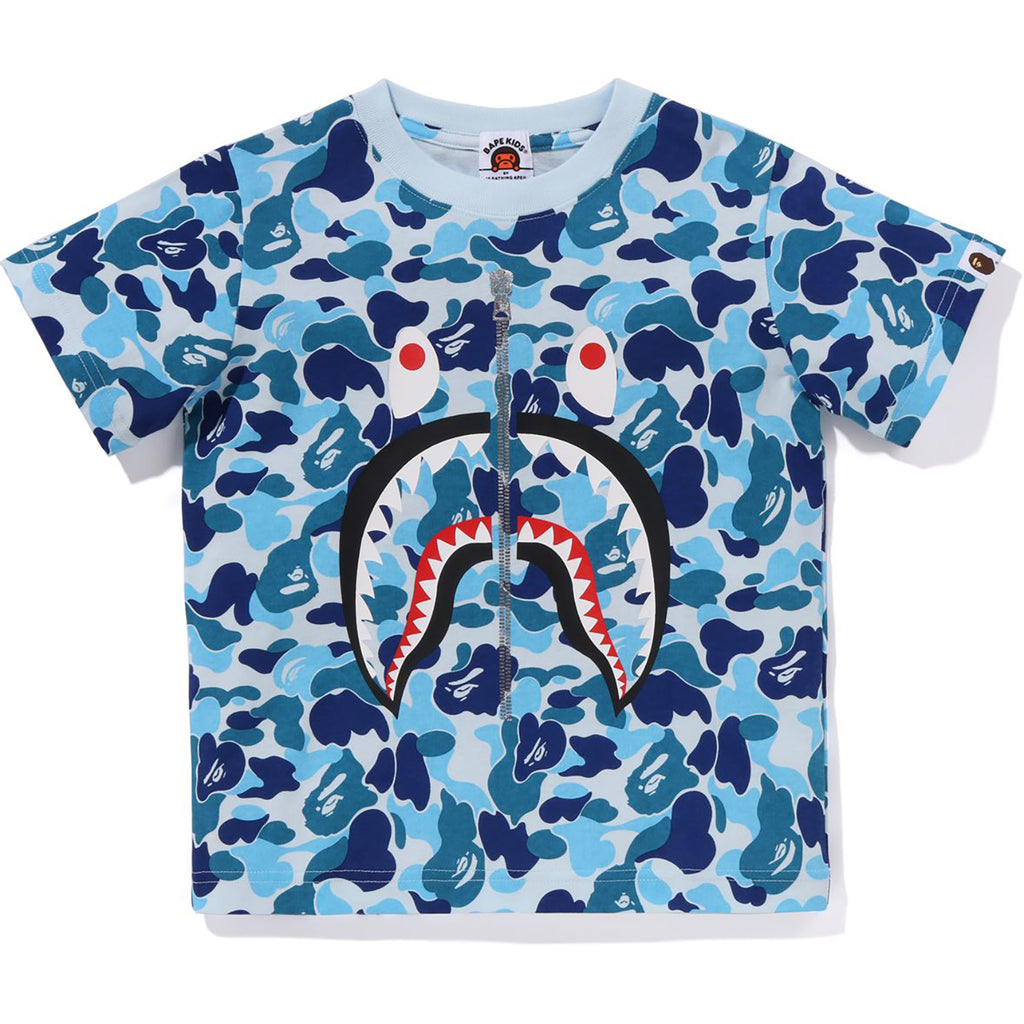 ABC CAMO SHARK TEE KIDS | us.bape.com